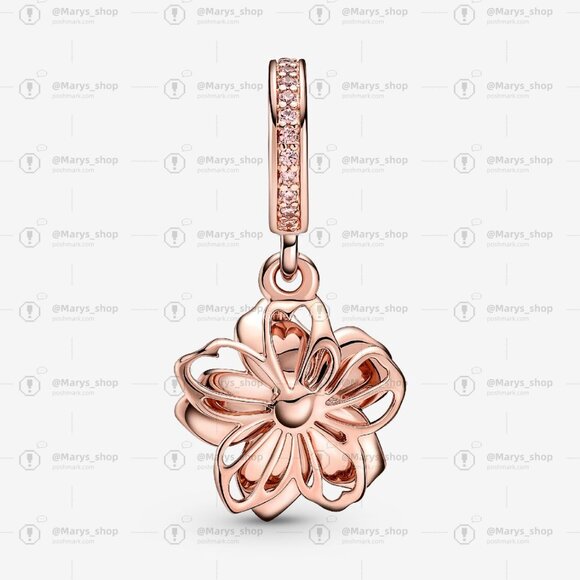Pandora Cherry Blossom Dangle Charm - Picture 2 of 5
